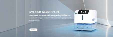 Robot industri gulvvaskemaskin