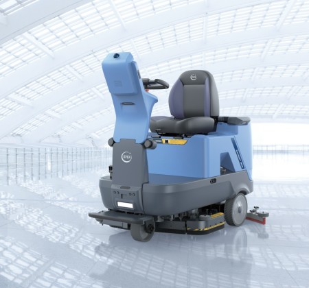 Robot industri gulvvaskemaskin Sveabot M100E