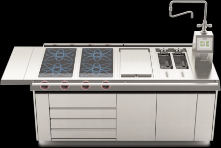 900 double-sided built-in Kitc