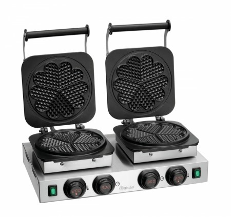 Vaffeljern MDI 2HW211 – 2 hjerteformede plater
